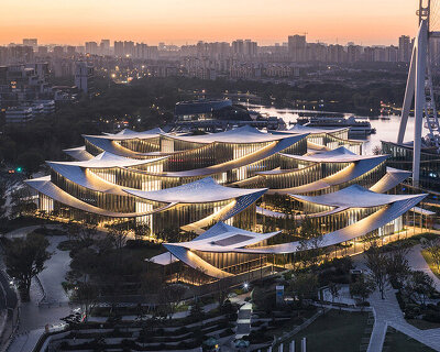 BIG's suzhou museum of contemporary art opens to the public as a village of 12 pavilions