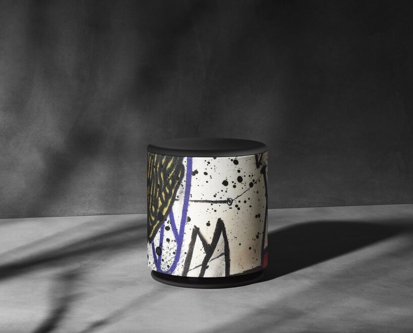 Beoplay M5 and Beoplay P2, a collaboration between David Lynch and Bang & Olufsen | image courtesy of David Lynch & Bang & Olufsen