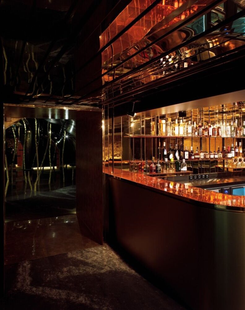 the Parisian club, Silencio designed by David Lynch | image © Alexandre Guirkinger