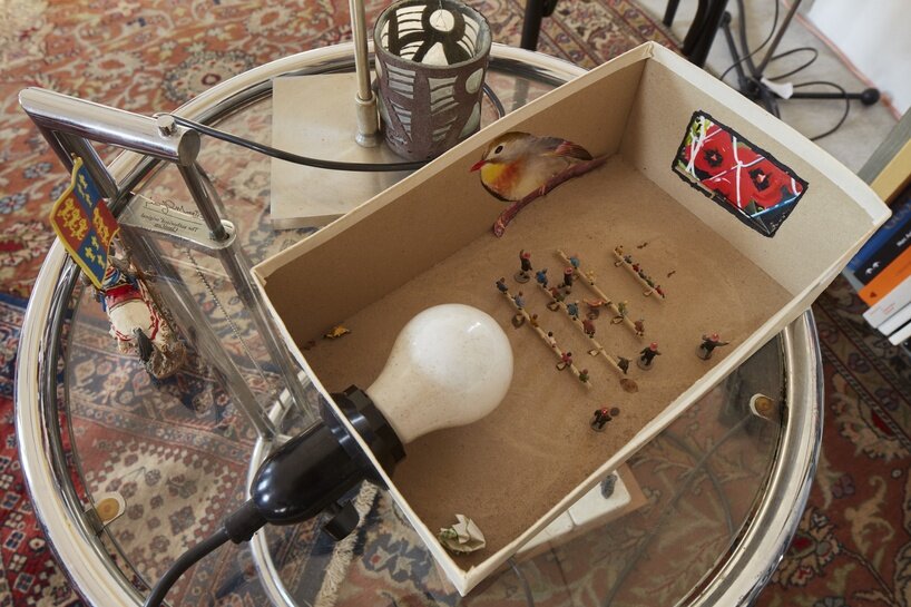 Fondazione Prada took care to arrange the room such that it looks as though you’re stepping into one of Godard’s days
