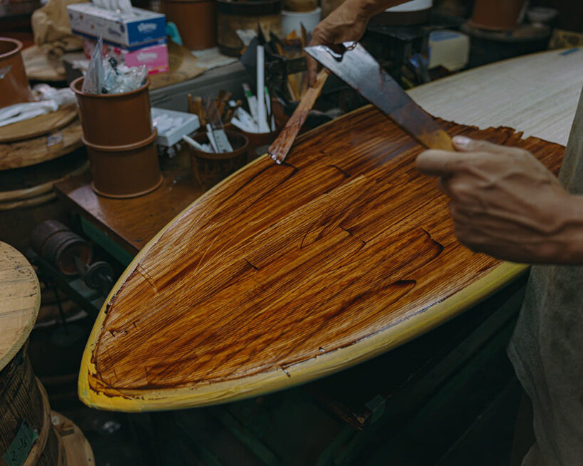 bears wood japanese surfboards