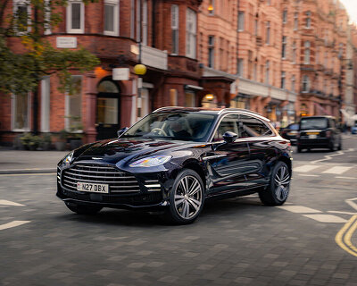 aston martin soft-riding DBX GT premieres at Q london showroom
