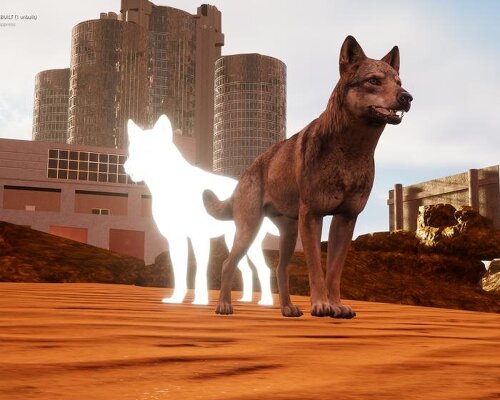 in this video game, moths and wolves play out a nearby climate future
