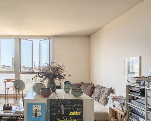 charlotte perriand’s built-in interiors survive inside 1960 paris tower