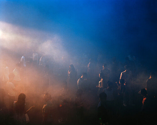 chen wei on the dance floor as a stage for imagined ecstasy