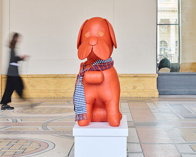 leather octopuses and mohair whales by cosima von bonin take over paris' petit palais