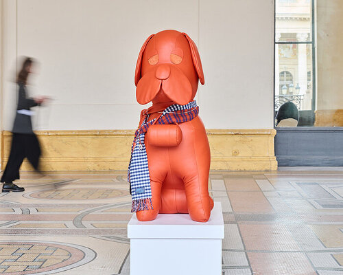 leather octopuses and mohair whales by cosima von bonin take over paris’ petit palais