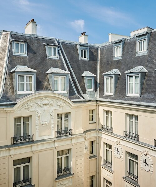 inside the parisian hotel renovation where british club culture meets haussmannian architecture