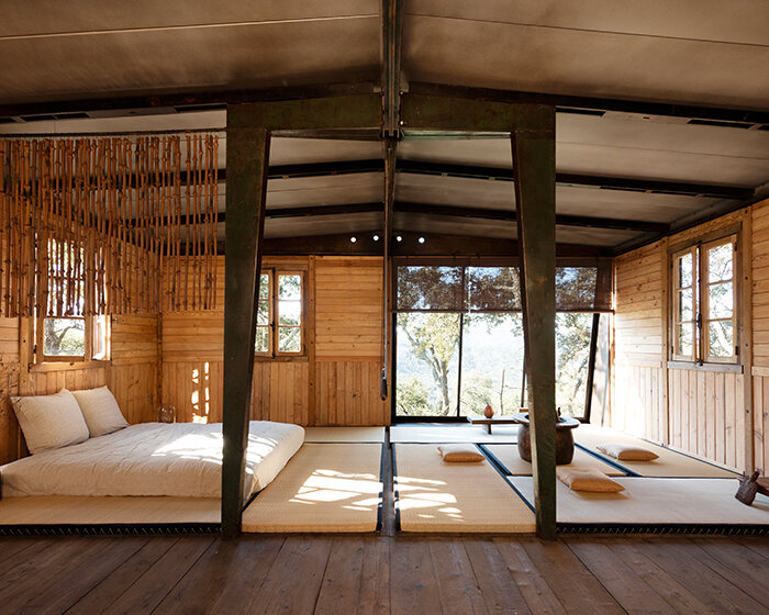 jean prouvé’s 1944 demountable house becomes japanese tea pavilion in paris