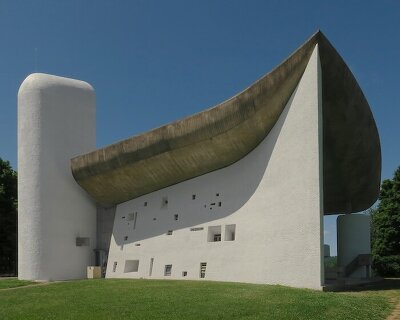 revisit le corbusier’s iconic ronchamp chapel through paul clemence’s lens