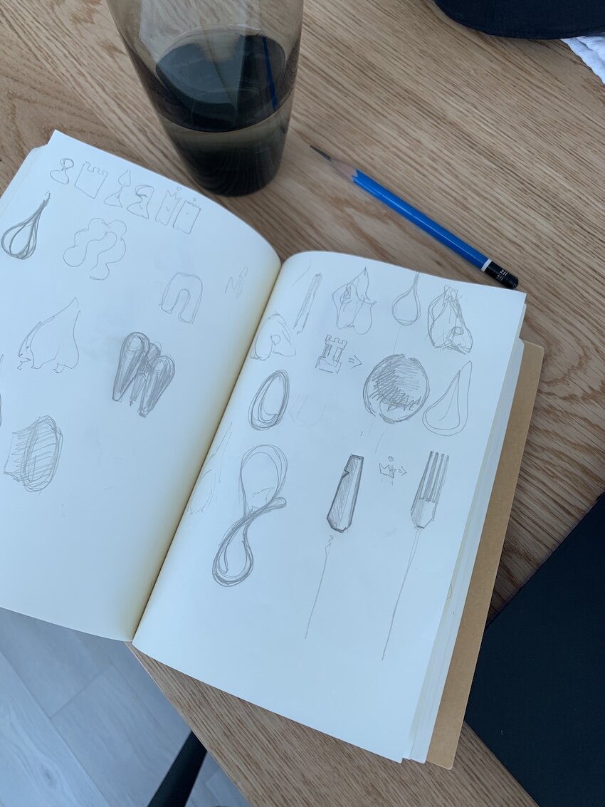 first sketches