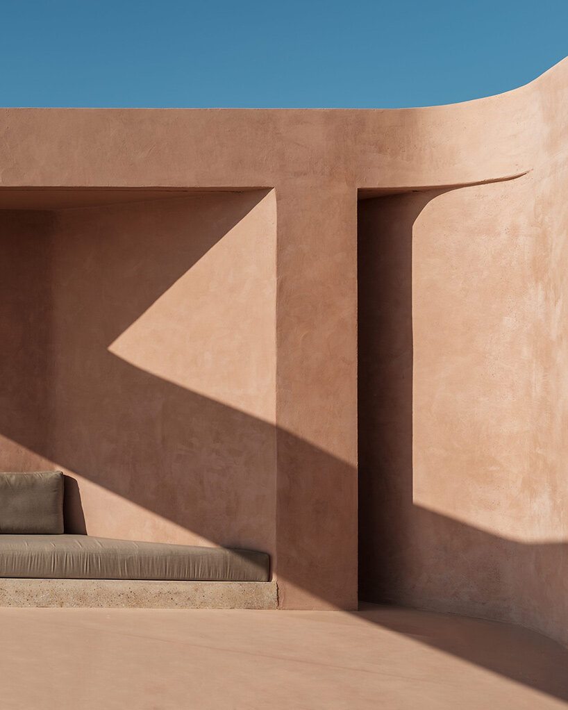 MOLD punctures terracotta-colored greek island ‘M residence’ with seven open-air courtyards - 7