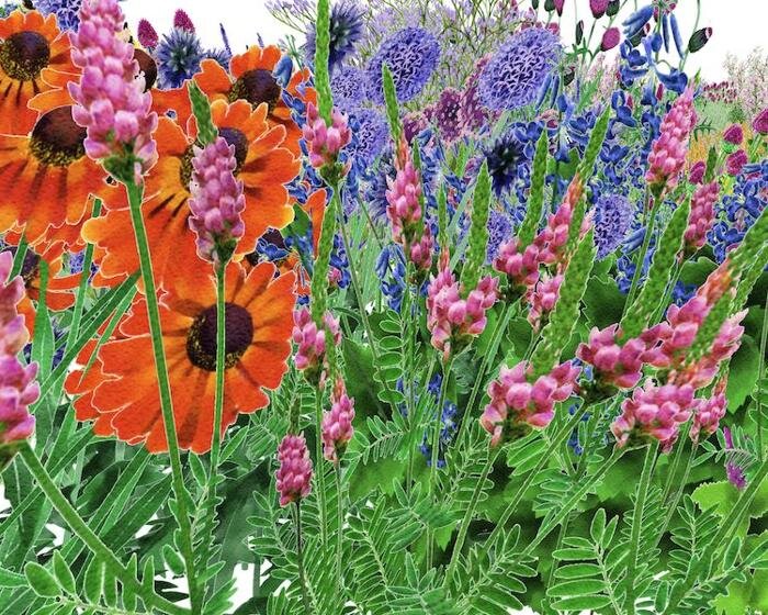 pollinator pathmaker brings buzzing bees back to berlin with foliage-filled artworks
