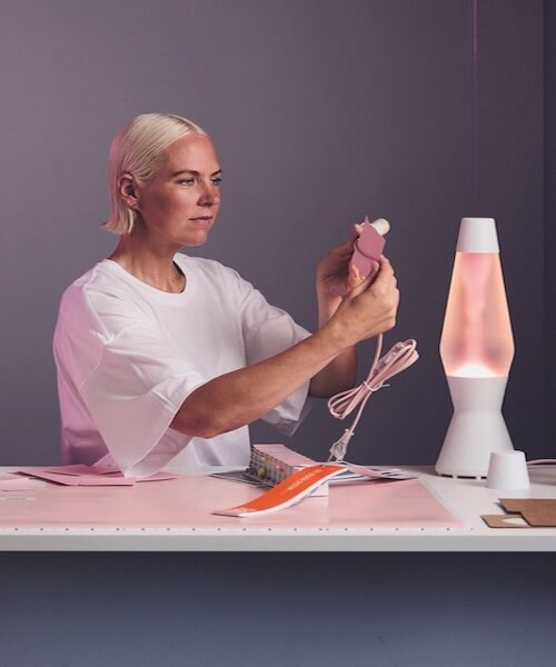 sabine marcelis turns light and color into immersive spaces at zurich’s museum für gestaltung