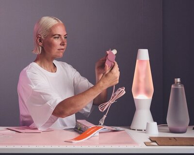 sabine marcelis turns light and color into immersive spaces at zurich’s museum für gestaltung