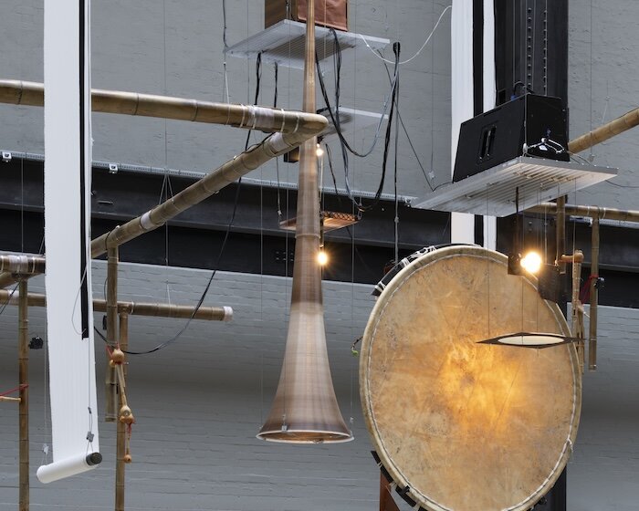 tarek atoui turns tate modern’s turbine hall into a giant experimental orchestra