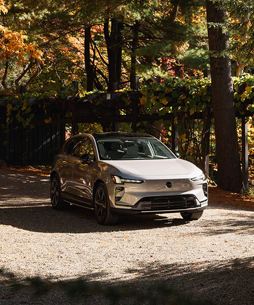 we drove volvo's electric EX60 to russel wright's modernist woodland home at manitoga